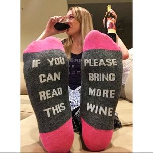 Bring More Wine Socks!!